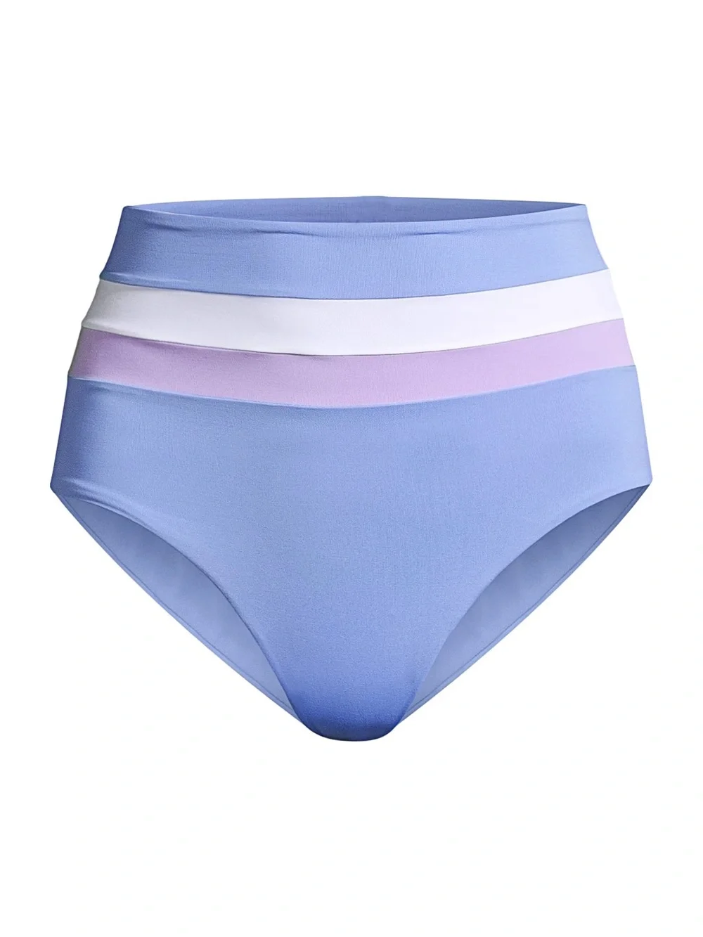 New L Space Portia high waisted Striped Bikini Bottoms Size L